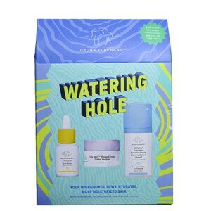 NEW DRUNK ELEPHANT Watering Hole Set B-Hydra, Lala Retro, Virgin Marula Oil